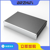 Full aluminium case 2605 power amplifier chassis front-level case ear discharge case aluminium housing case