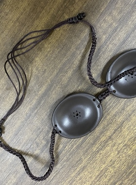 可喜安保健石眼罩麦饭石圆币