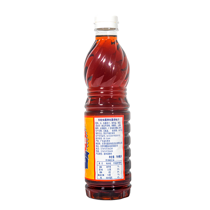 科轮味露 泰国风味鱼露700ml*2 海鲜调味料泡菜专用调料 蒸鱼酱油 - 图1