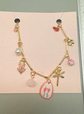 A1原单出口女士项链手链时尚百搭气质简约个性项链手链套装