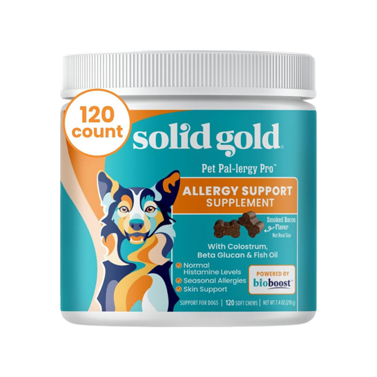 美国直邮 Solid Gold Dog Allergy Chews狗过敏咀嚼补剂缓解瘙痒-图3