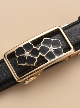 fashion Women belt strap womens hollow out belts自动扣腰带