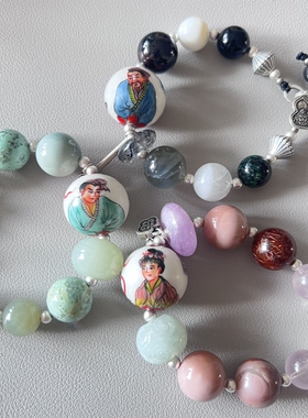 八仙过海琉璃水晶设计系列 凯溪的水晶独家设计手链手串 925银