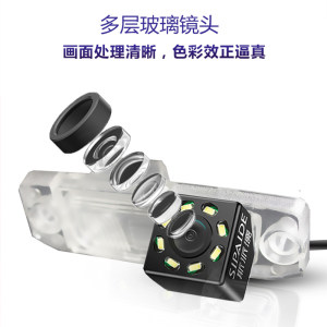 现代起亚ix35朗动名图悦动瑞纳k3K2k5智跑高清倒车影像后视摄像头