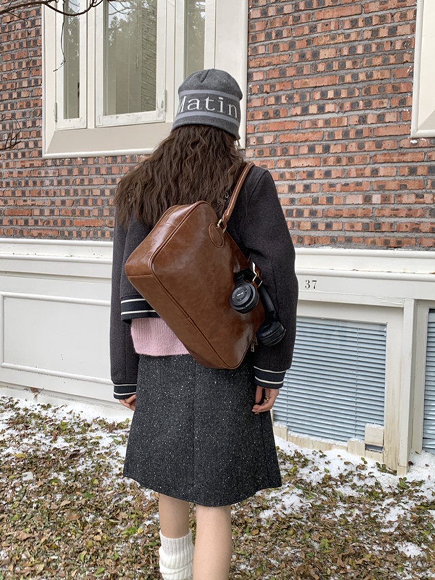 肥肥自制大容量包包女士2024新款韩国ins复古小众单肩手提托特包,淘宝优惠券,粉丝福利购,淘宝优惠卷