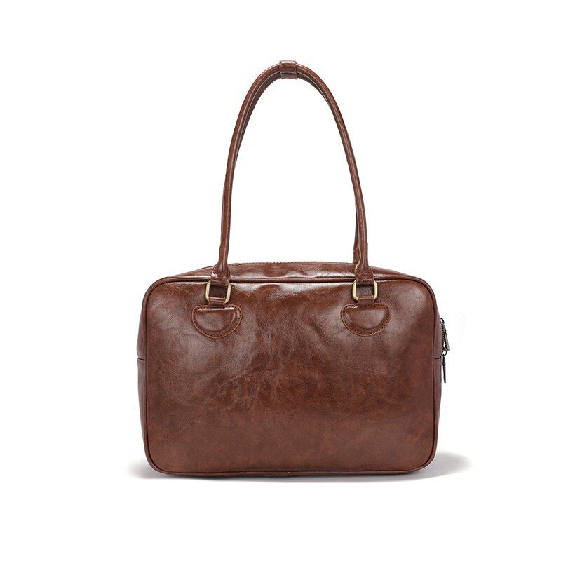 肥肥自制大容量包包女士2024新款韩国ins复古小众单肩手提托特包,淘宝优惠券,粉丝福利购,淘宝优惠卷