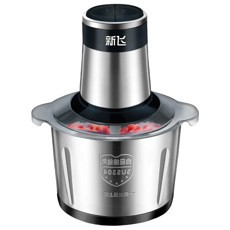 新款新飞电动绞肉机多功能料理机搅拌机绞馅机蒜蓉泥器辣椒粉碎机,淘宝优惠券,粉丝福利购,淘宝优惠卷