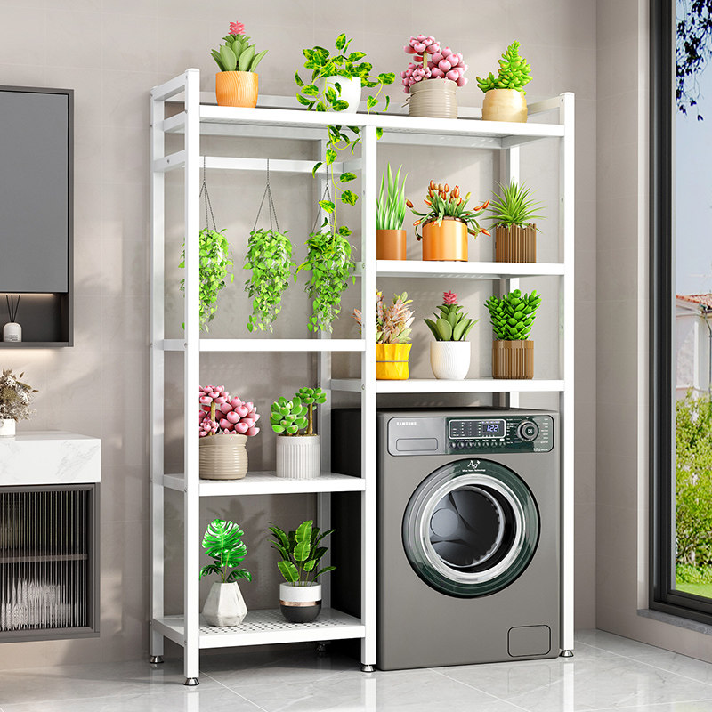 双筒洗衣机置物架落地阳台储物架上方架子收纳架洗衣机多层收纳架,淘宝优惠券,粉丝福利购,淘宝优惠卷