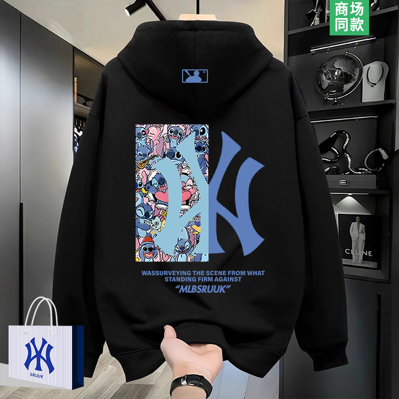 【专柜同款】加绒加厚 | 史迪仔联名 | 美式重磅连帽卫衣男款外套,淘宝优惠券,粉丝福利购,淘宝优惠卷