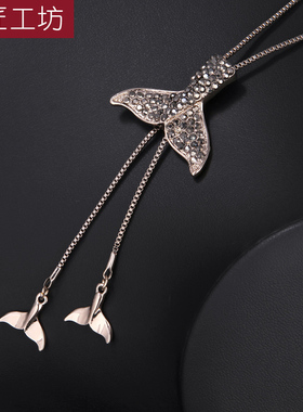 大气长款百搭余生有你毛衣链