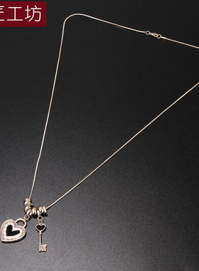 韩国版挂饰高端大气风学生毛衣链