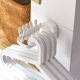 Chasing Moon and White Storage Clothes Hanger Wall Hanger