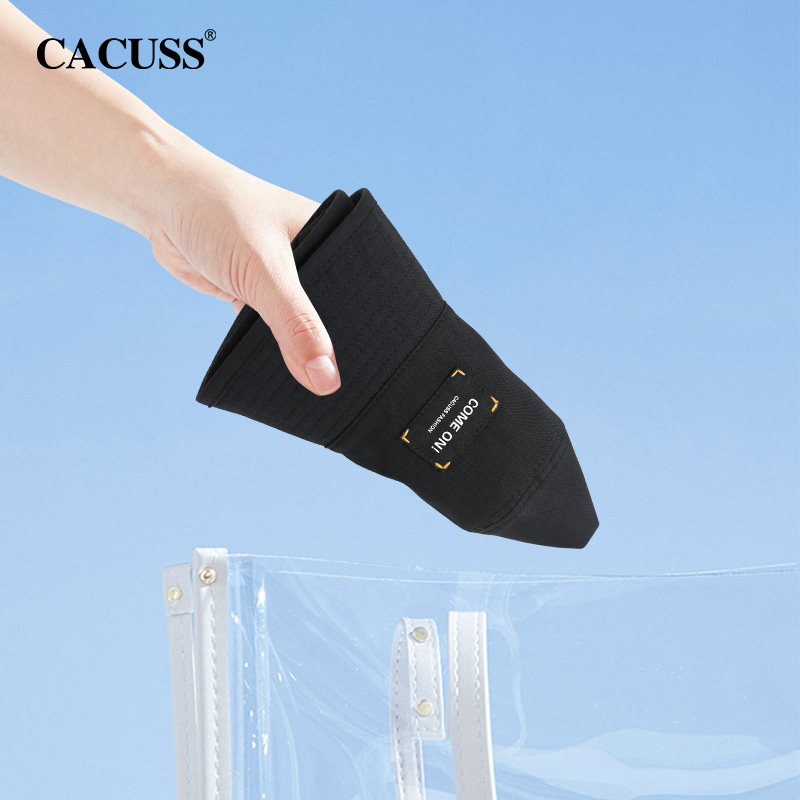 CACUSS渔夫帽子明星同款男女韩版潮百搭遮阳防晒网红时尚国潮盆帽