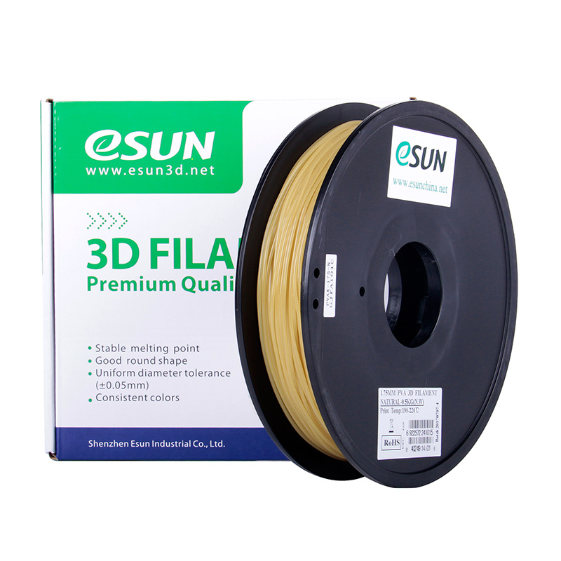 易生eSUN PVA 3D打印机耗材水溶性可溶解可支撑打印材料0.5kg 1.75/2.85mm适用于Anycubic创想等打印机-图3