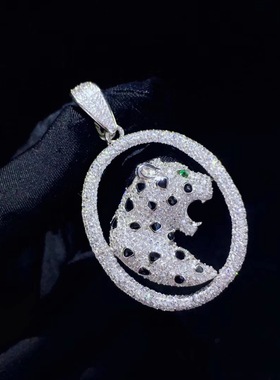 纯银高档动物吊坠