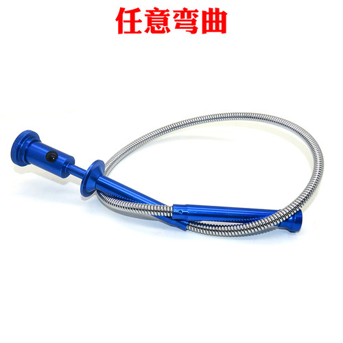 适用爪式可弯曲吸棒 带LED灯强磁拾取器 捡拾零件磁力棒 吸力棒 - 图1