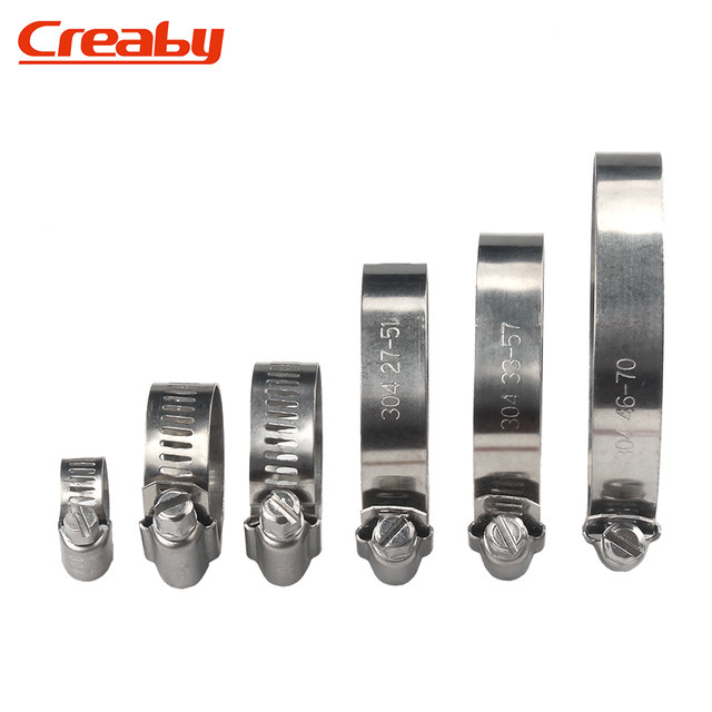 Strong throat clamp Creaby304 stainless steel