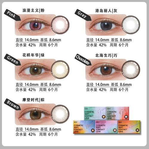 Neo Visual Eye Eye Mei Tong Stele Myopia Glasses Gold Logen Throw 1 кусок размера коробки алмаз розовый официальный