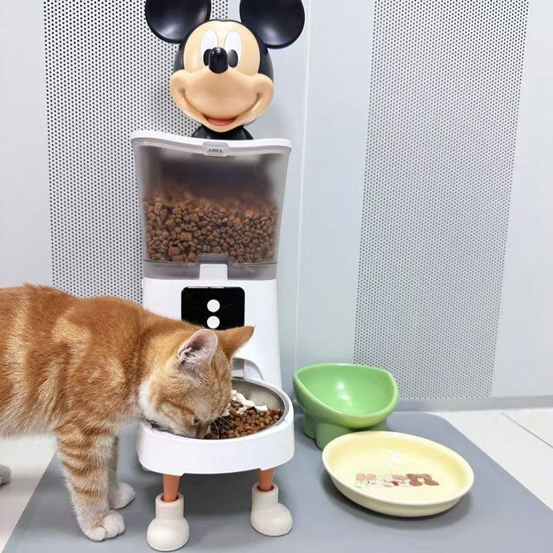 智能喂食器增高脚猫碗加高支架宠物狗饭盆垫高猫咪狗狗喝水增高用,淘宝优惠券,粉丝福利购,淘宝优惠卷