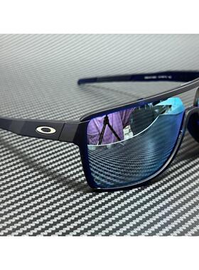 Oakley奥克利OO9147 06磨砂蓝色偏光63 mm太阳眼镜