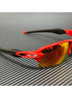 Oakley奥克利OO9188 J1磨砂Redline Ruby 59 mm男士太阳眼镜