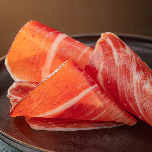 宣威火腿生吃火腿片即食早餐配蜜瓜黑猪火腿薄片腊肉三年发酵 - 图3