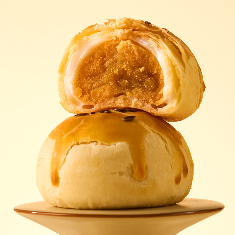 轩妈鲜定榴莲蛋黄酥传统糕点伴手礼送礼甜品点心零食礼盒糕点