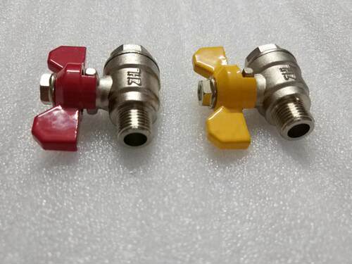 灶前火种阀商用厨具五金配件炉具煲仔炉碟阀灶具2分限气旋塞蝶阀 - 图2
