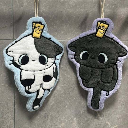 Clip bear hand towel hanging cute super absorbent thickened coral velvet kitchen bathroom special bathroom