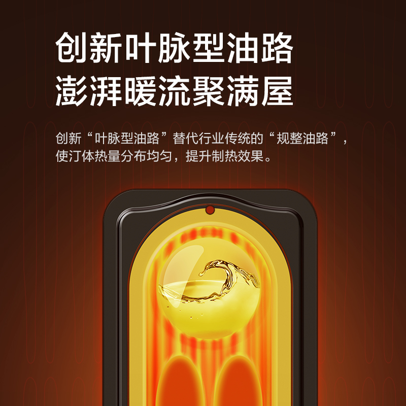 格力新款油汀取暖器家用卧室油汀大面积定时智能恒温电暖器暖风机