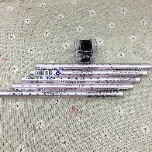 NON.U魅影精致炫银眉笔硬杆木质刀削式GM2303笔匠出品 - 图3