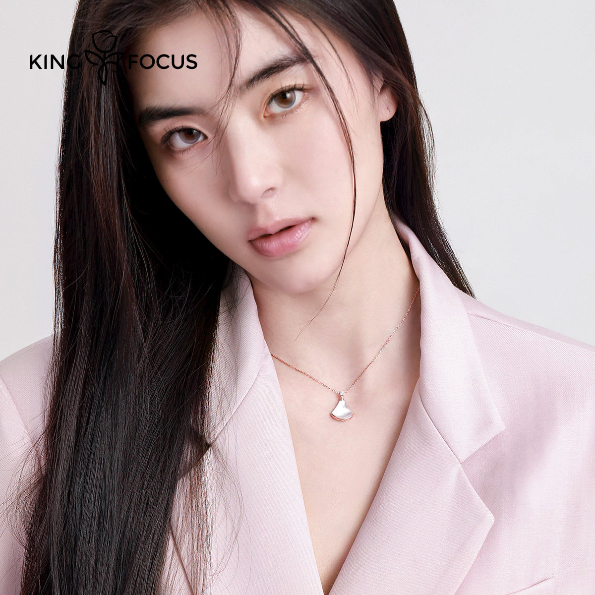 女2021年新款2022纯银999银项链 秦福炫项链