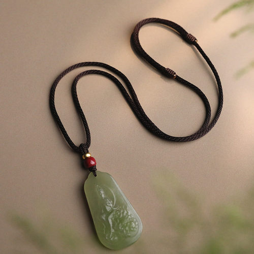 鸿运当头柔软亲肤舒适挂绳紫金砂吊坠绳朱砂项链绳子男女儿童绳子 - 图2