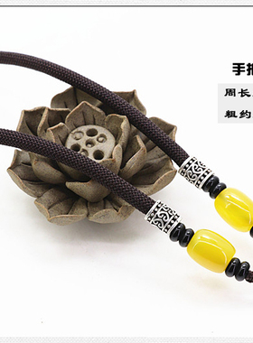 tifoorr/递福把玩绳手玩5mm纯银