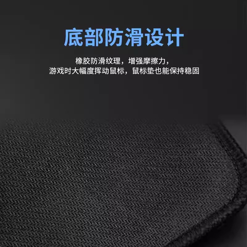 Logitech mouse pad extra large thickened edge locking anti-slip desk mat