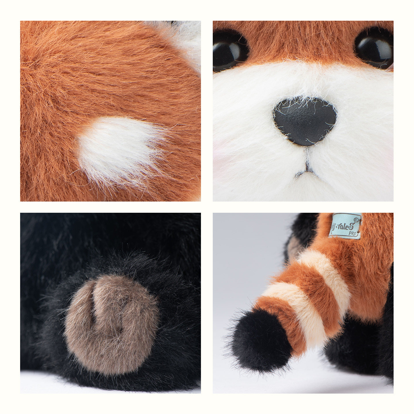 TeddyTales莉娜熊小熊猫关节玩偶探险家长毛绒玩具女朋友闺蜜礼物,淘宝优惠券,粉丝福利购,淘宝优惠卷