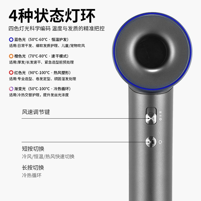 酒店高速电吹风机11万转负离子护风力干发器挂壁发静音速干宾馆大,淘宝优惠券,粉丝福利购,淘宝优惠卷