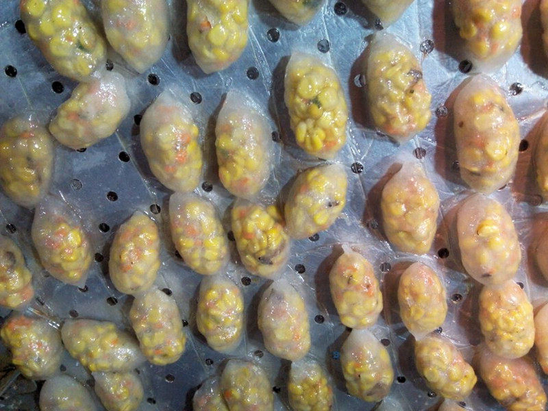 广东3件包顺丰汕头飘香小食店 水晶玉米饺 玉米粿 酒楼茶点 500g