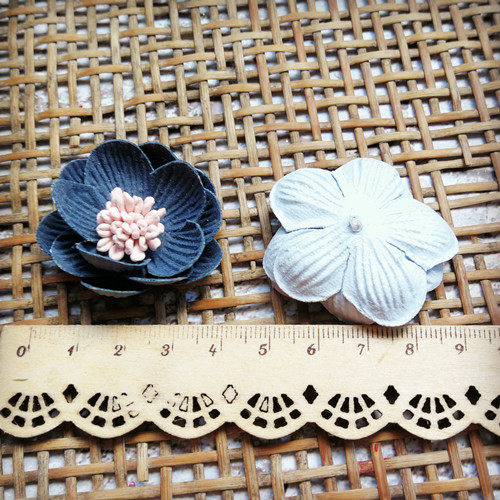 DIY手工布料花朵仿真花头饰发饰配饰配件仿真呢子仿皮革 布花莲花,淘宝优惠券,粉丝福利购,淘宝优惠卷