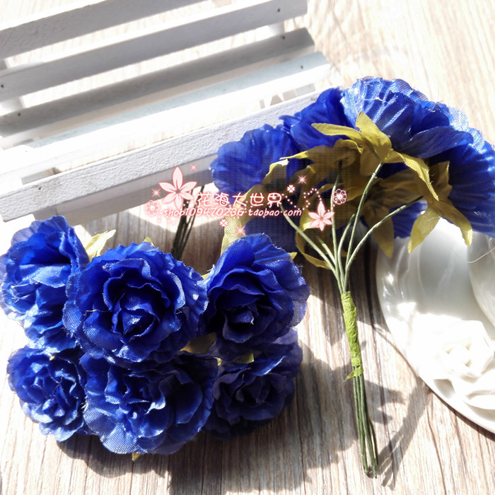 朵 6 手工制作配件花朵仿真花假花花环材料网拍道具布艺花朵一束 DIY 朵 6 手工制作配件花朵仿真花假花花环材料网拍道具布艺花朵一束 DIY