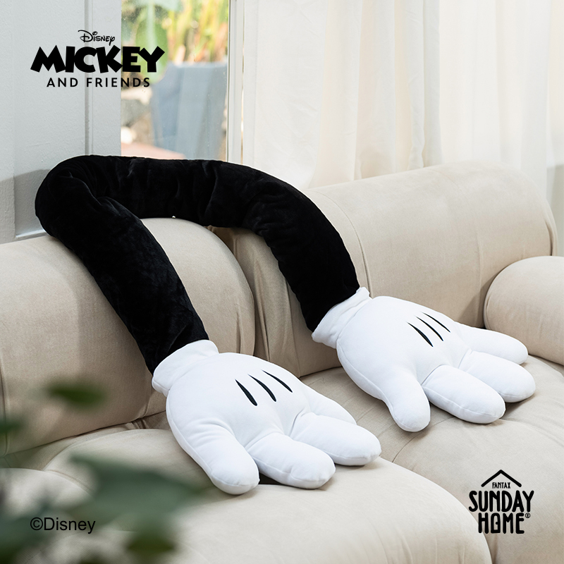 迪士尼sunday home 卡通米奇手抱枕Mickey hands潮玩公仔礼物现货 - 图0