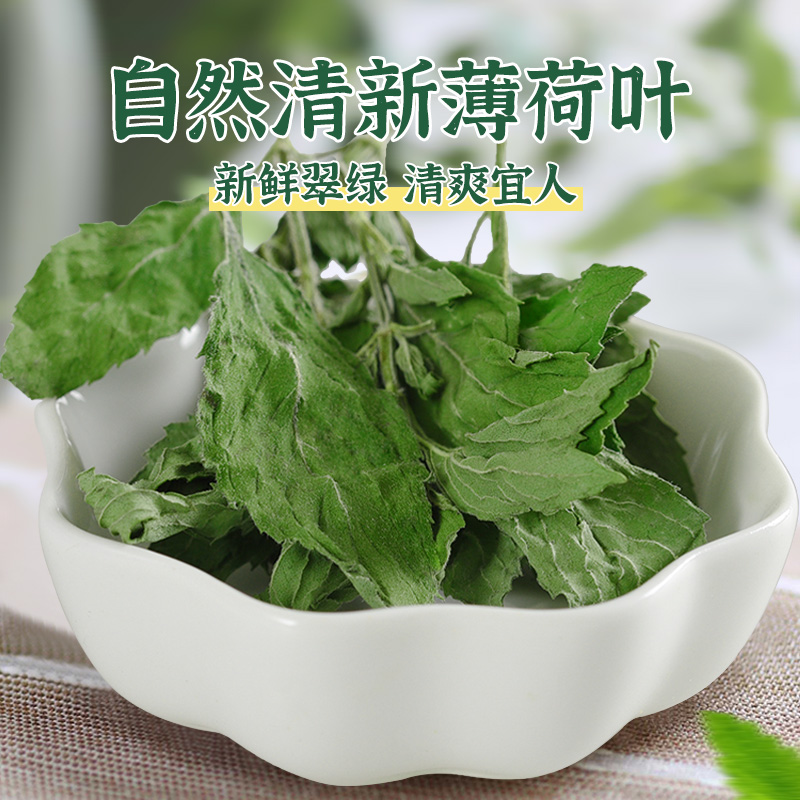 寻百草中药材野生薄荷叶干新鲜薄荷叶食用清凉花草薄荷叶泡茶泡水