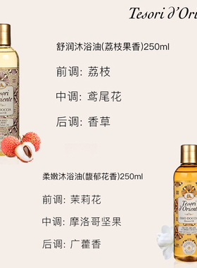 东方宝石沐浴油留香补水滋润香氛