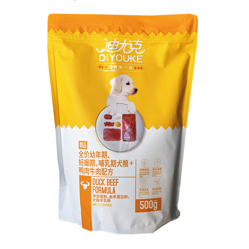 迪尤克精品狗粮3斤5斤2斤9斤幼犬成犬美毛护毛牛肉味通用全价犬粮-图2