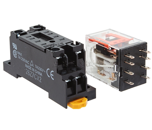 正品欧姆龙中间继电器MY2N-GS/D24V MY4N-GS/AC220V 8/14脚MY2NJL - 图0