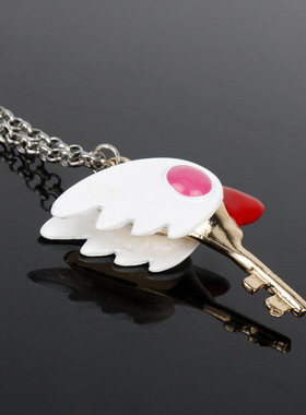 日本动漫周边魔卡少女樱项链