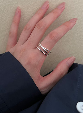 宋茜林西同款合金开口戒指