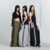 CBXLAB hip-hop trendy brand oversize water line quick-drying hip-hop sweatpants American hot girl casual pants for women