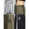 CBXLAB hip-hop trendy brand oversize water line quick-drying hip-hop sweatpants American hot girl casual pants for women