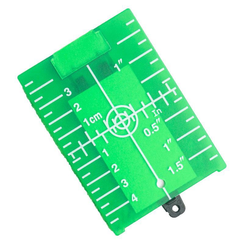 博翰水平仪激光标靶磁性目标板标线仪配件红光绿光带磁铁反射板靶-图3